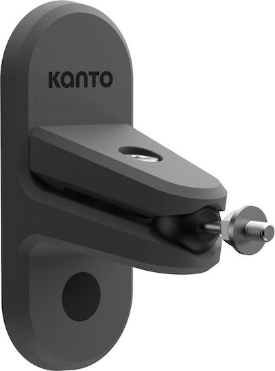 Kanto Paar Wandmontierte Lautsprecherständer in Schwarz