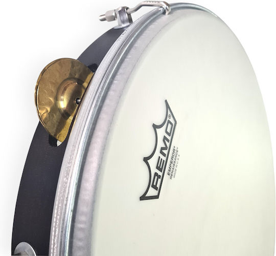 Remo Black Plastic Hand Tambourine