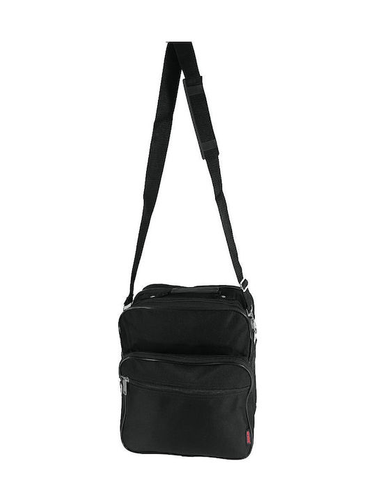 Herrentasche Schulter / Crossbody Schwarz