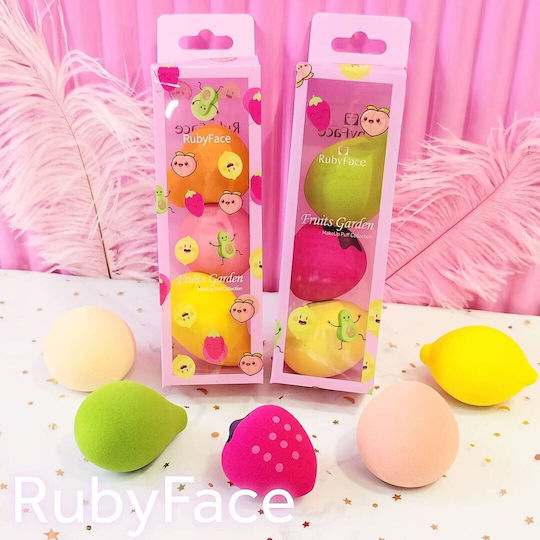 Set With Make Up Sponges For Foundation 3 Pieces