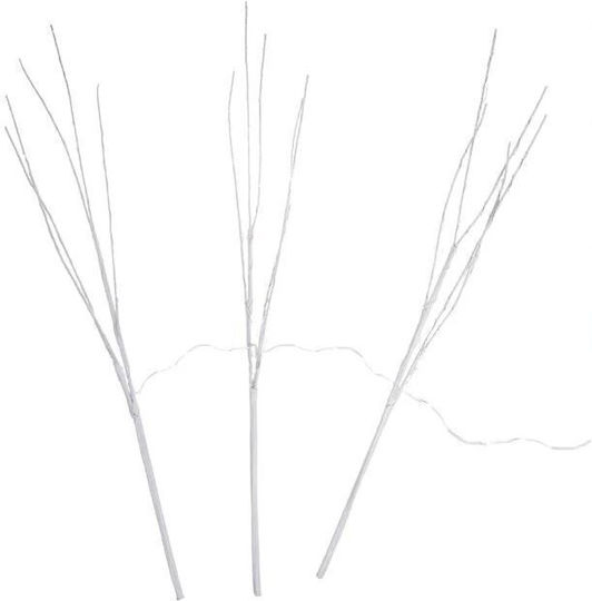 Sucursale Decorative Albe 150 Lumini LED 90cm Set 3 Bucăți Sucursale Decorative Albe 150 Lumini LED 90cm Set 3 Bucăți
