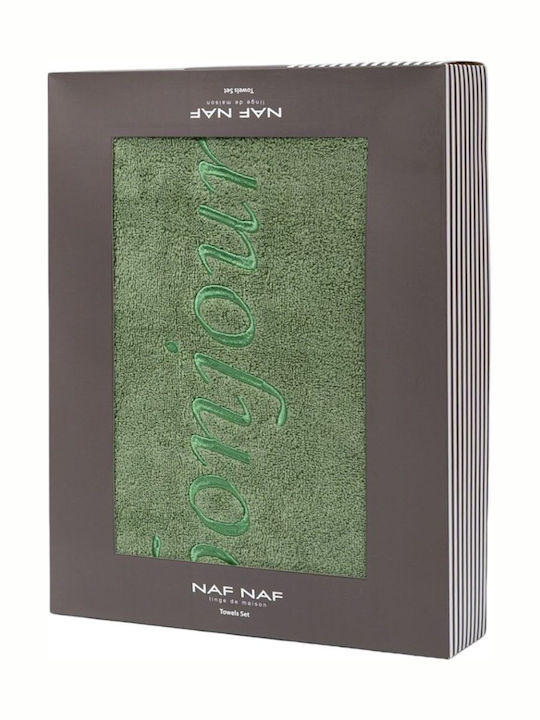 Naf Naf Pânză De Față Verde Celadon 2 Bucăți