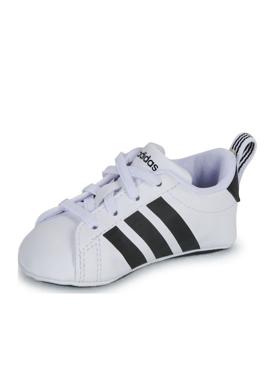 adidas Βρεφικά Sneakers Αγκαλιάς Λευκά Court