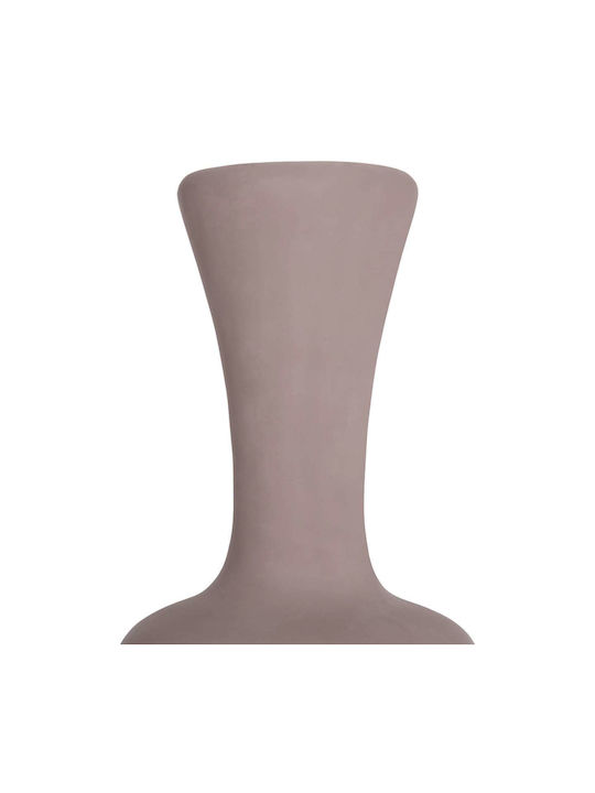 Vază Decorativă De Podea Din Beton Maro 45x45xÎ În