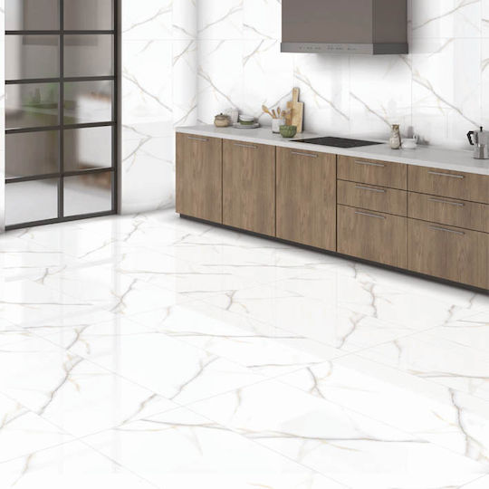 LV Granito Fliese Boden / Wand Innenbereich 120x60cm Statuario