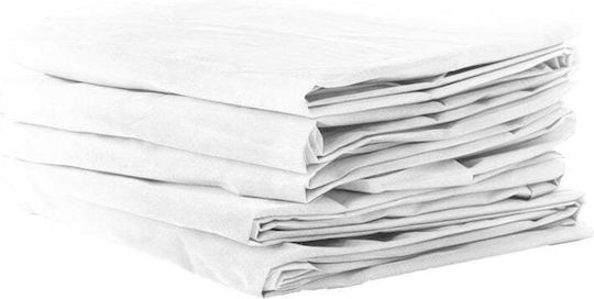 Soft Care Протектор за матрак Единичен с Ластици Бял 80x210бр