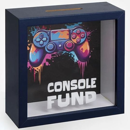 Sparbüchse Fancy Gamer 15,5 × 15,5 cm