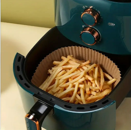Αντικολλητικά Χαρτιά για Air Fryer 16x16εκ. 100τμχ