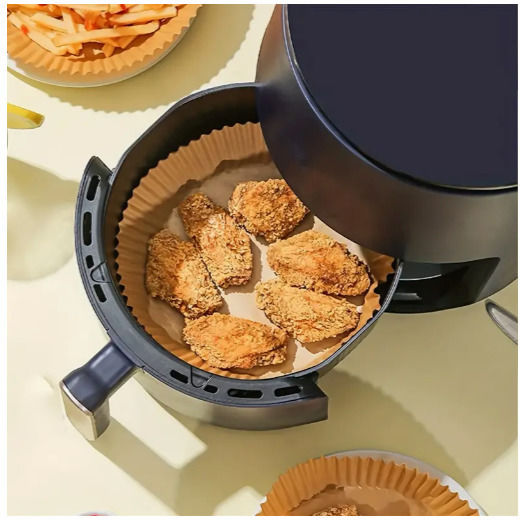 Αντικολλητικά Χαρτιά για Air Fryer 16x16εκ. 100τμχ