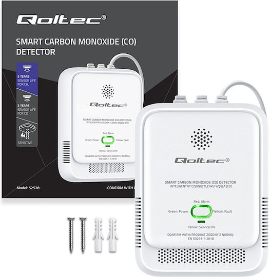 Qoltec Carbon Monoxide Detector