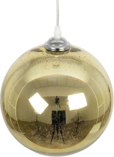 GloboStar Saturn Κρεμαστό Φωτιστικό Πολύχρωμο με Ντουί E27 25x25x22εκ.