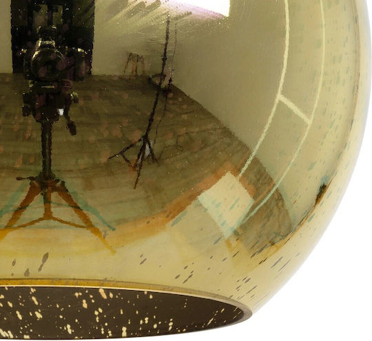 GloboStar Saturn Κρεμαστό Φωτιστικό Πολύχρωμο με Ντουί E27 25x25x22εκ.