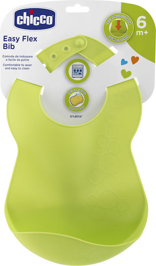 Chicco Easy Flex Σαλιάρα Πλαστική για 6 m+ 6τμχ