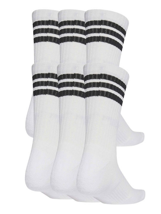 adidas Cushioned Crew Socks Тенис Чорапи Бели 6 чифта