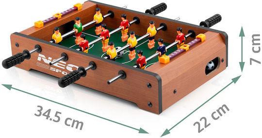 NEO Sport Masa de fotbal L34.5 x L22 x Î7cm.