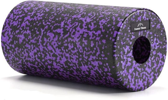 Everest Fitness Round Roller 15cm Black