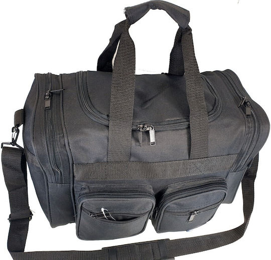 Seagull Sack Voyage 20lt Black Fabric L43xW24xH29cm
