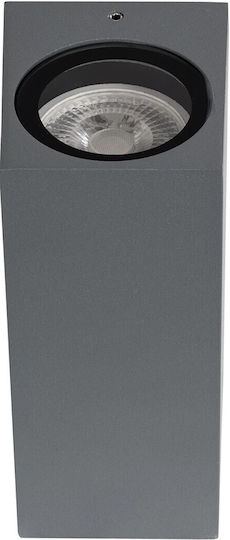 kelvo Burano Wall-Mounted Outdoor Lighting GU10 IP65 8x8x15cm
