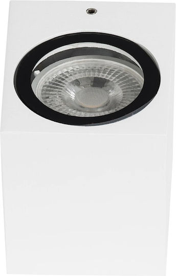 kelvo Burano Wall-Mounted Outdoor Spot GU10 IP65 8x8x7cm