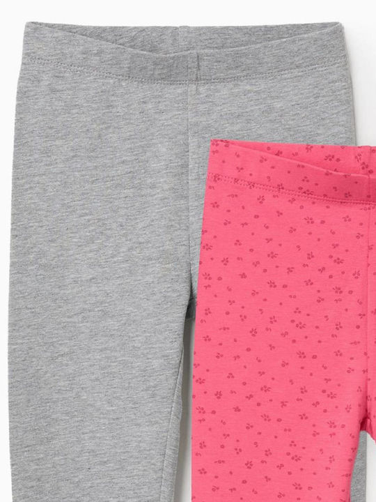 Kids Leggings Set Long Gray