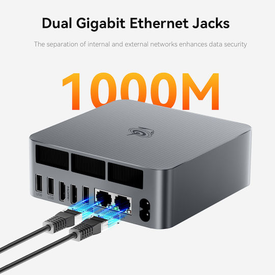 Beelink EQR6 Mini PC (Ryzen 5 6600H/24GB DDR5/500GB SSD/W11 Pro)