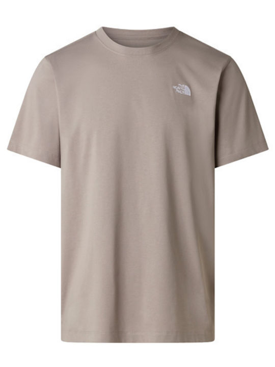 Simple Dome T-shirt Μπεζ