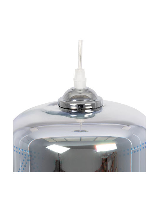GloboStar Neptune Pendant Light Multicolour with Socket E27 18x18x25cm