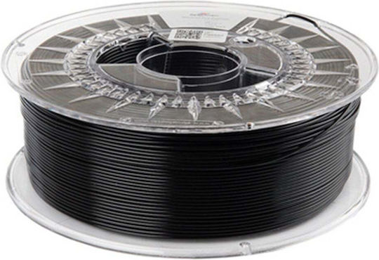 Spectrum PLA 3D Printer Filament 1.75mm Deep Black 1kg 1τμχ (Spool)