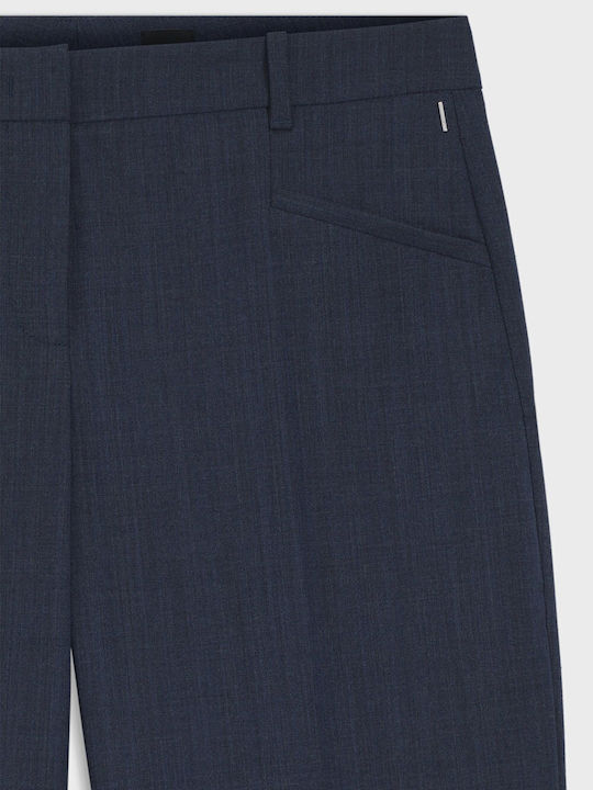 Damen Stoff Hose in Entspannter Passform Melange