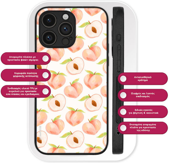 Sonique Fruit Series Case Xiaomi Redmi Note 15 Pro 4g Peach