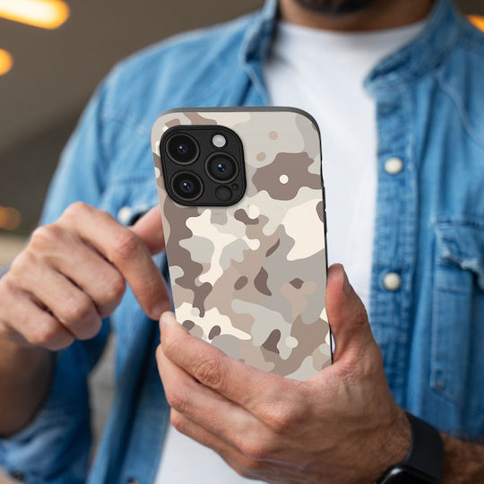 Sonique Camouflage Army Series Xiaomi Redmi Note 15 Pro 4g Beige Mobile Phone Case