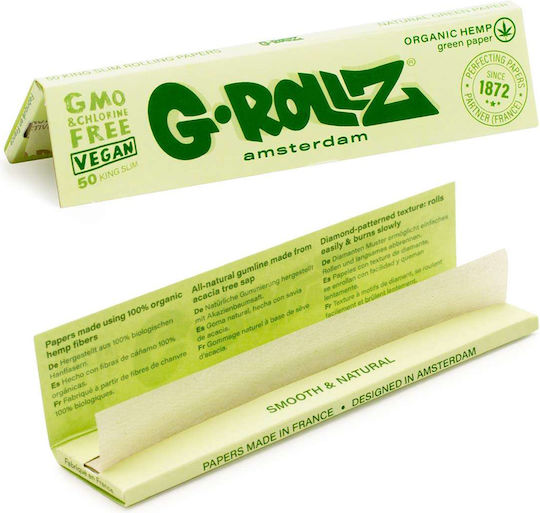 G-Rollz Zigarettenpapier King Size 50 Blätter 1Stück