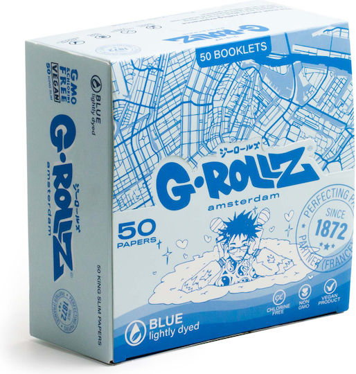 G-Rollz Листчета за свиване на цигари King Size 50 листове 1бр