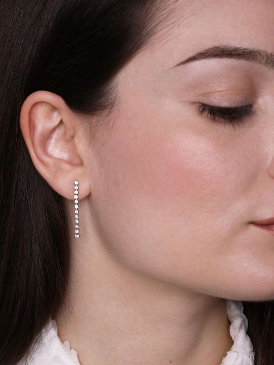 Verame Silver Dangle Earrings Verame Silver Dangle Earrings