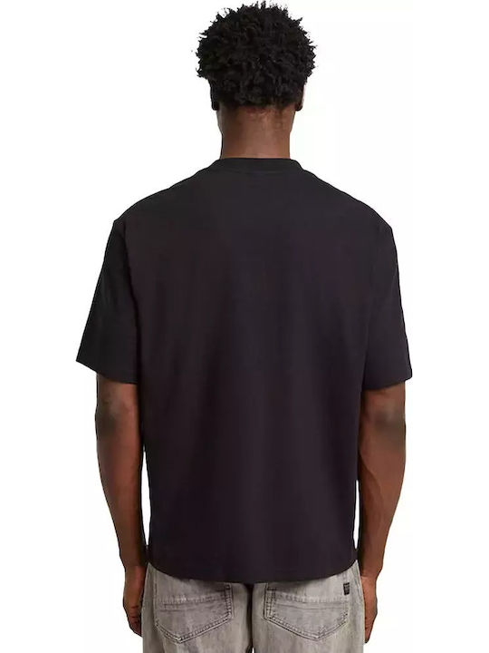 G-Star Raw Boxy Base T-Shirt Black G-Star Raw Boxy Base T-Shirt Black