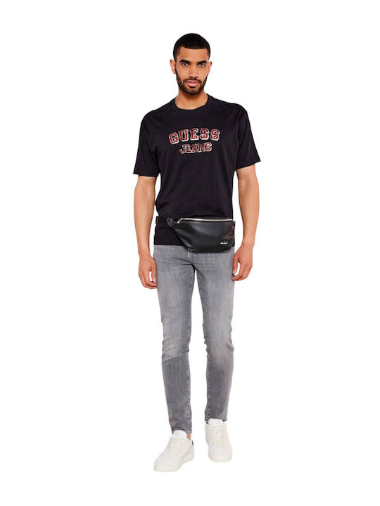 Men's Elastic Jeans Pants with Slim Fit Gray XM000070AF14369 M8002