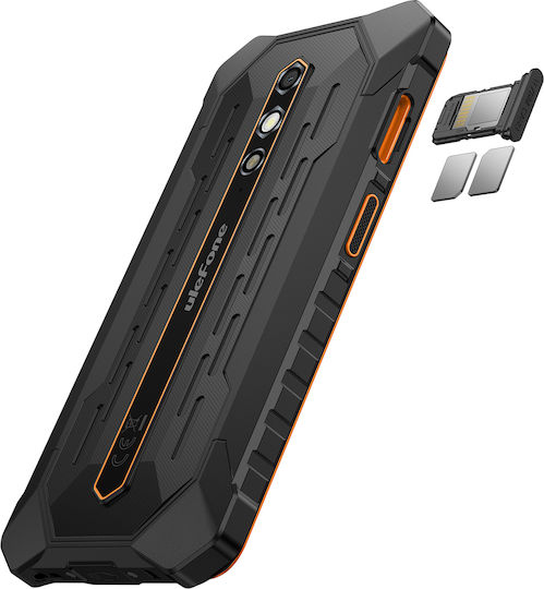 Ulefone RugKing 2 Pro Dual SIM (4/128GB) Ανθεκτικό Smartphone Πορτοκαλί
