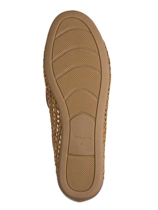 Women's Loafers in Tabac Brown Color