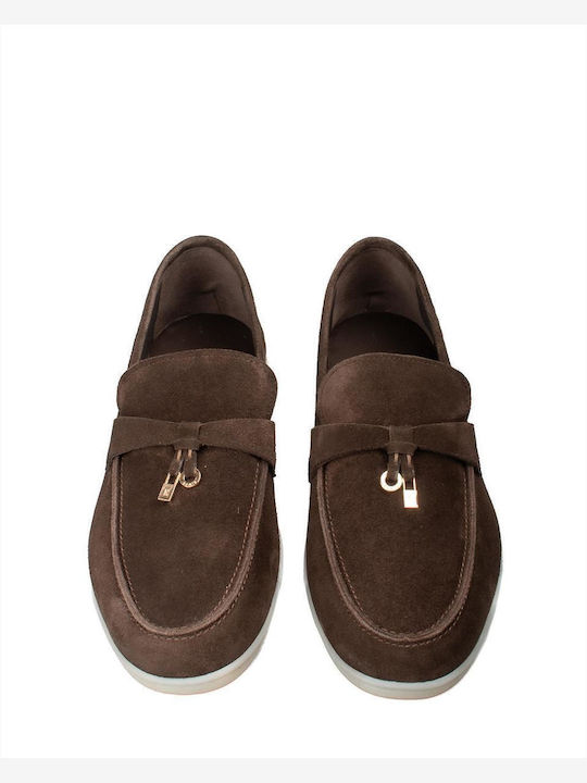 Ανδρικά Loafers σε Καφέ Χρώμα
