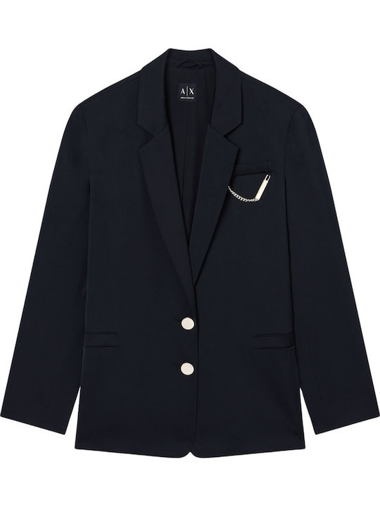 Armani Exchange Women's Blazer Black