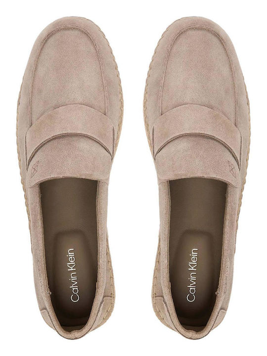 Men's Espadrilles in Beige Color