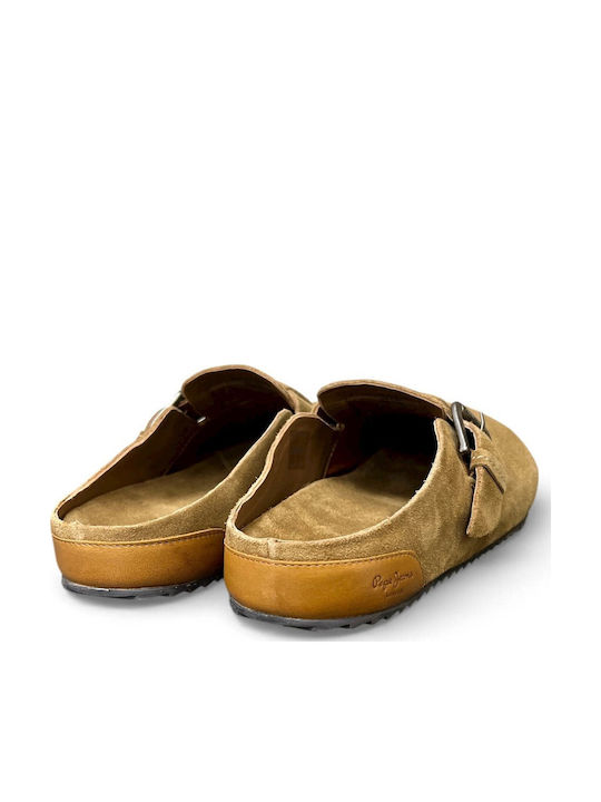 Pepe Jeans Din piele Sabot Maro