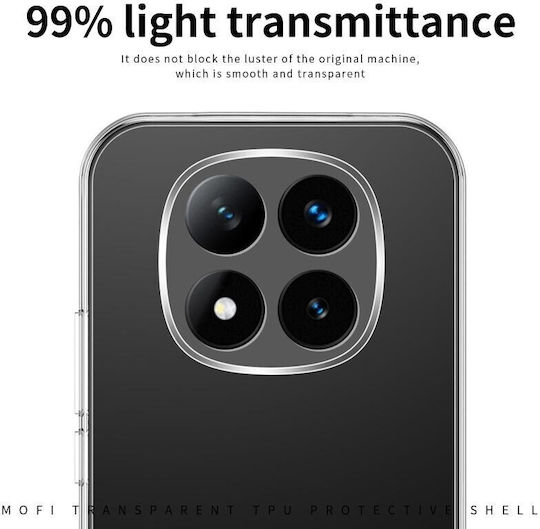 Mofi Ultra-thin Back Cover Silicon Transparent (Redmi Note 15 Pro 5G)
