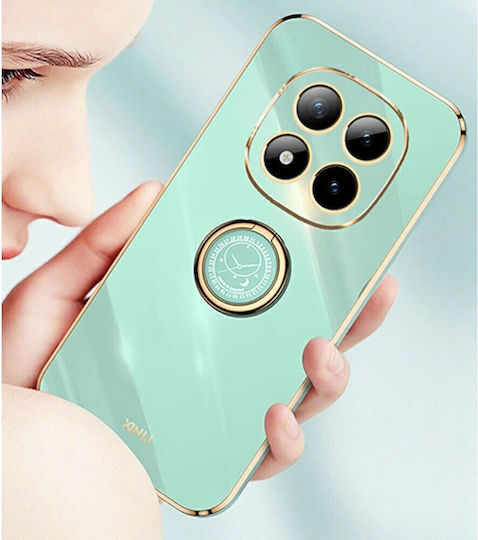 Xinli Straight Back Cover Silicone Blue (Redmi Note 15 Pro 5G)
