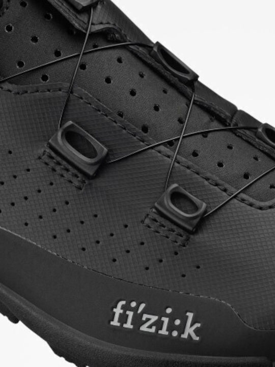 Fizik Унисекс Ниски Велосипедни обувки Планински Черен