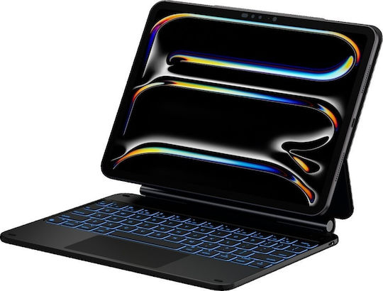 Typecase Case Edge Tastatur Ipad Pro 11 2024/2025 Schwarz Kb206-110p-d-blk-blk-b-us-v5b