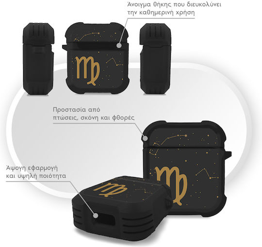 Silikonhülle Sonique Zodiac Series Airpods 1/2 Virgo