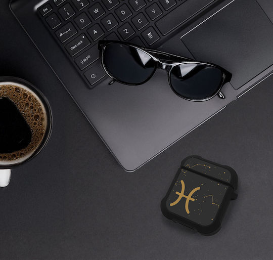 Θήκη Σιλικόνης Sonique Zodiac Series Airpods 1/2 Pisces