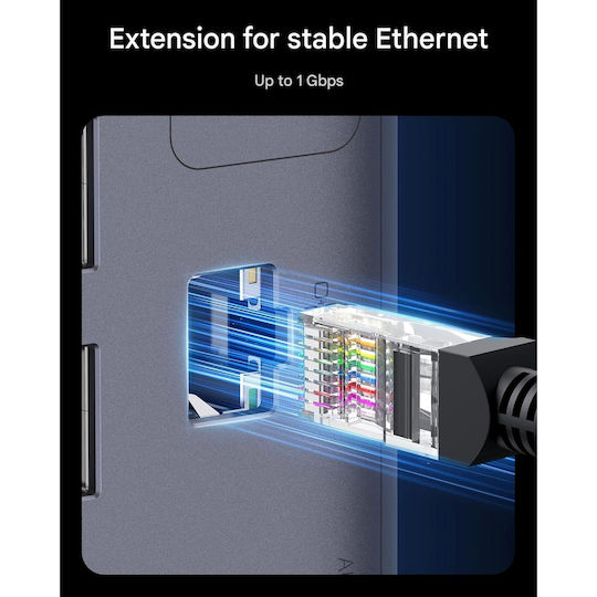 Dock / USB-C Stație de andocare cu HDMI 4K PD Ethernet și conexiune 3 monitoare Argintiu (B0D17Q82X4)