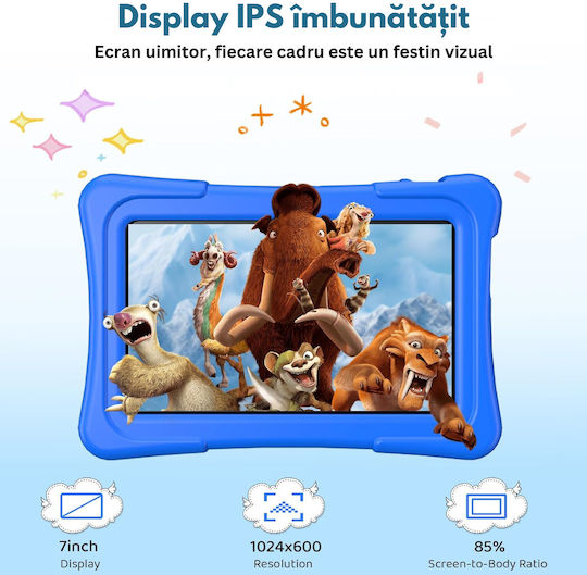 7Инчове Таблет (3GB/32GB) Син